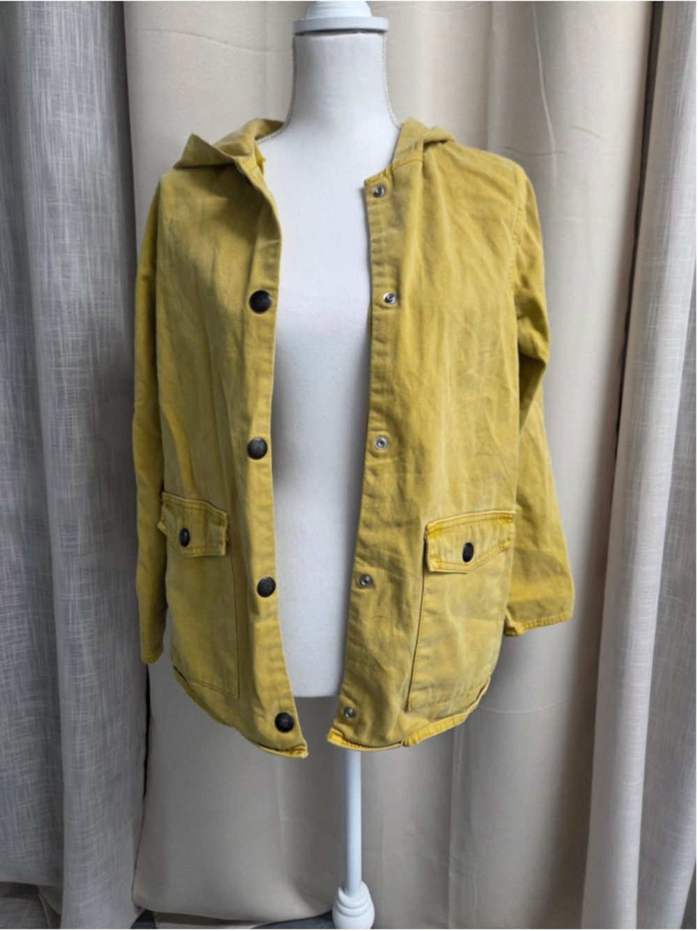 Pacifika Women's Hooded Jacket Size S Cabincore Campcore 90s Grunge Earthy Boho
